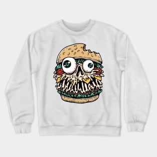 Hamburger Monster Crewneck Sweatshirt